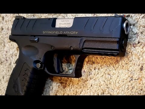 Springfield XDM 3.8 Elite 10mm Trigger pull test