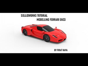Solidworks Tutorial Modelling Ferrari Enzo - Episode 4