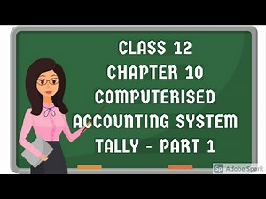 12th accountancy chapter 10 computerised accounting system in tamil / savvy learner channel