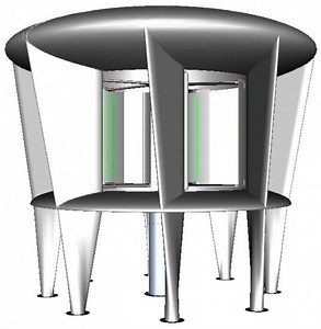 McCamley's New Vertical Axis Wind Turbines Could Make Urban Wind Farms a Reality
