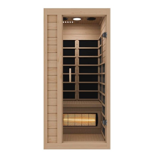 Reviews for SaunaSpa S13HD Series 1-Person Indoor Hemlock Wooden Infrared Saunas with Carbon FAR, LED Touch Control Panel and Heater | Pg 1 - The Home Depot
