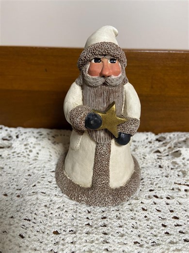 Vintage Gail Laura Belsnickle Style Santa Folk Art Figurine 6/9 - Etsy