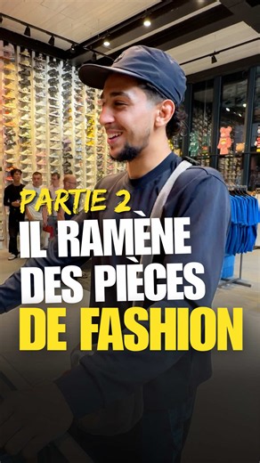 Partie 2 : Il ramène des vêtements d’Aya ? 👀😳 #rachat #sneakers