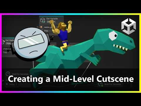 Unity Visual Scripting: Hacking Together a Mid-Game Cutscene - DinoJam 4
