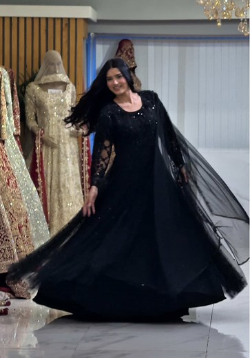 Stunning Long Black Dress Styles for Brides