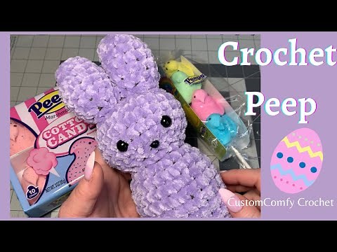 How To Crochet Easter Peep Beginner
