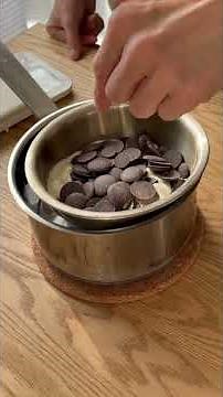 What to do with leftover heavy cream? [Let's make ganache!]