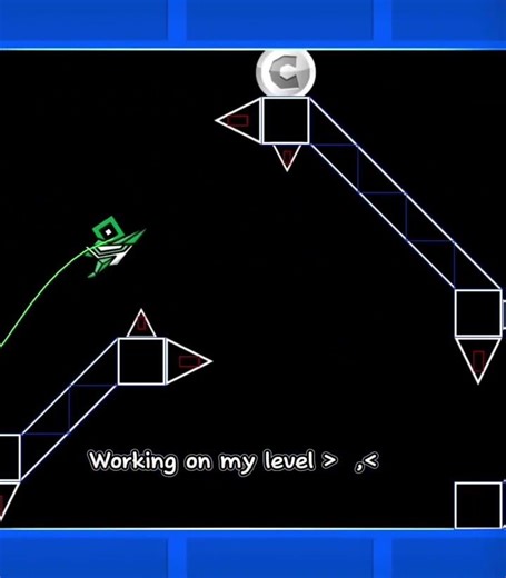 Going to add a background #geometrydash