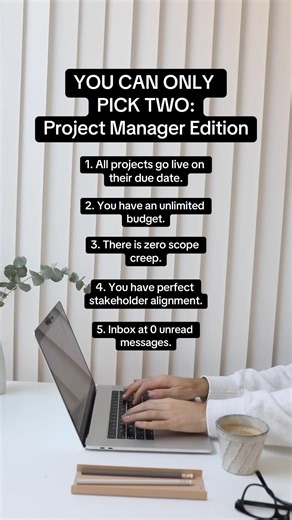 12K views · 52 reactions | Is this question the hardest thing you’ve been asked to do today? #ProjectManager #ProjectManagers #ProjectManagement #PM #PMs | Project Management Institute | Facebook