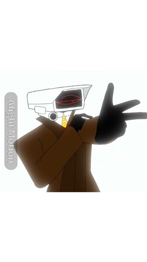 hero tail Lights out #fiplaclip #animation #skibiditoilet #cameraman