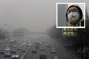 Pollution chokes Beijing; city issues 1st smog red alert