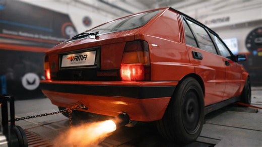 Anti lag Delta Integrale pure chaos on dyno