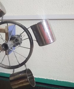 ELECTRICTY GENERATION BY WASTE AND DISTILLED WATER