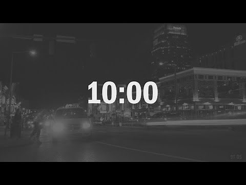 10 Min Countdown - City Drone Shots - Live Stream Starting Soon