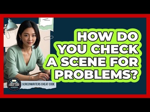 How Do You Check A Scene For Problems?