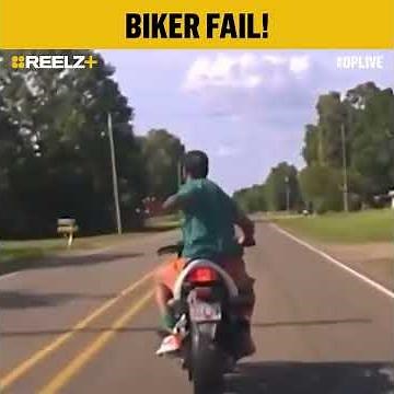 Crazy Motorcycle Chase Has Unexpected Ending