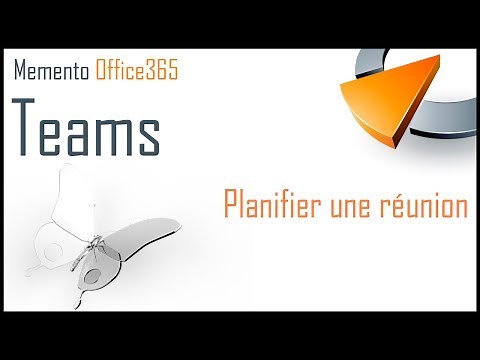 Planifier une réunion dans Microsoft Teams - Office 365