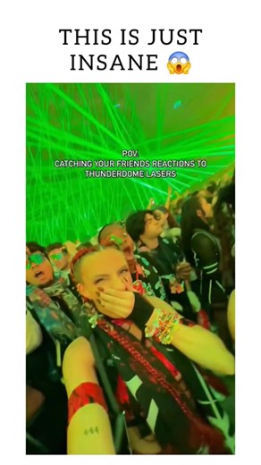 Laser shows are 😵‍💫🔥 #lasers #laser #festival