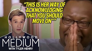 From connecting to Becky G's guardian angel to bringing Bobby Brown to tears over the late Whitney Houston, see some of "Hollywood Medium" Tyler Henry's emotional readings. | Hollywood Medium with Tyler Henry