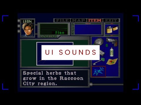 Resident Evil 2 [UI Sounds]