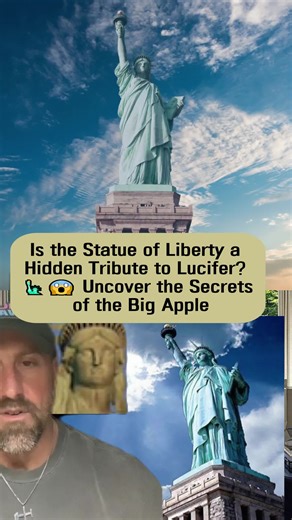 Is the Statue of Liberty a Hidden Tribute to Lucifer? 🗽😱 Uncover the Secrets of the Big Apple! #Lucifer #HiddenMessages #viral #fyp #statueofliberty #666 #storytime #pov #usa #foryou #computer #story #apple #bigapple #fypシ #satan #fittestflatearther #greenscr