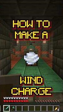 Minecraft: Wind Charge | Create Wind Bursts | Recipe 269