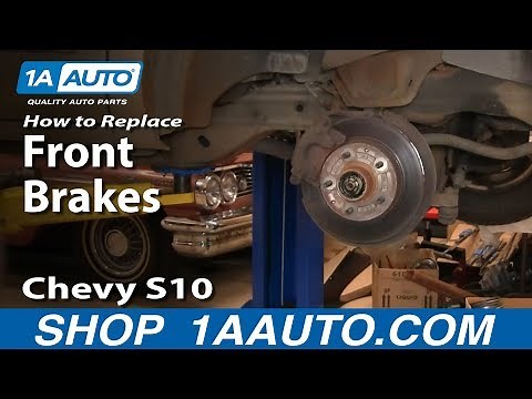 How to Replace Front Brakes 94-03 Chevy S10 Pickup Part 1