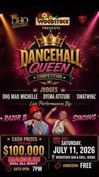 DHQ BOOTCAMP 👑✨ THE ULTIMATE DANCEHALL QUEEN COMPETITION 2026 ✨👑A Queen Will Rise.