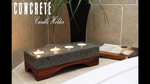 9.8K views · 53 reactions | I Made The Concrete Candle Holder #diy #asmr #restoration | DIY Creators | Facebook