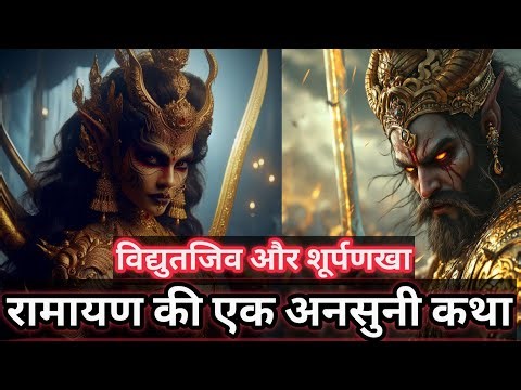 रामायण की छिपी कथा: विद्युतजिव और शूर्पणखा का प्रेम और संघर्ष! Vidyutjiva and Shurpanakha।