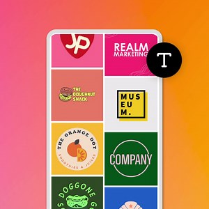 Make eye-catching logos with tons of templates inside all-new Adobe Creative Cloud Express. | Adobe Express