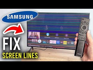 How To Fix Samsung TV Horizontal Lines On Screen - Step By Step