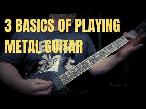 3 Basic Fundamentals of Metal Guitar for Beginners (START HERE)