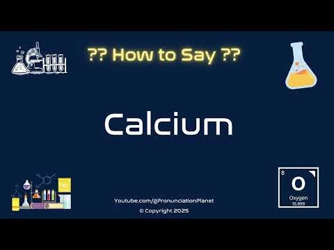 🦴🥛 How to Pronounce Calcium? (CORRECTLY) | Pronunciation Planet