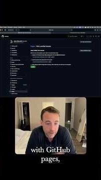 Proving domain ownership to GitHub pages.