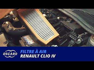 Changer le filtre à air sur Renault Clio IV - Tutoriels Oscaro