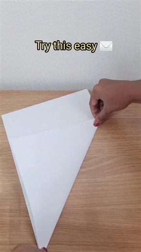 Easy Paper Envelope DIY ✉️ | Make a Cute Envelope in Minutes #shorts #diy #craft