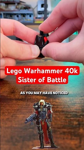 Attempting A PERFECT Lego Warhammer Sister of Battle #lego #warhammer40k