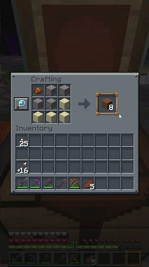 Minecraft Guide: How to craft Brown Concrete Powder #shorts #minecraft #shortvideo #tutorial #memes