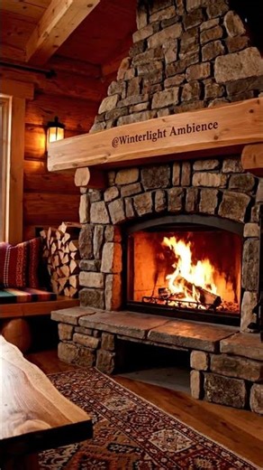 Cozy Log Cabin Winter Retreat: Fireplace, Mountain View & Warm Blankets