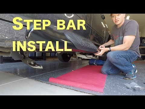 How to Install Side Step Bars (Nerf Bars) on Dodge Ram 1500