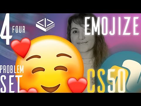 PROBLEM SET 4: EMOJIZE | SOLUTION (CS50 PYTHON)