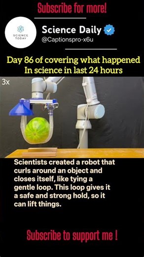 Looping Robot Grip Lets Machines Lift Objects #shorts #science