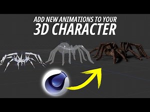 Add a NEW ANIMATION to your Rigged 3D Character in Cinema 4D