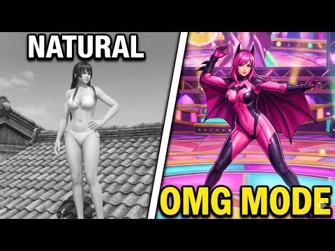 I Unlocked the Secret "OMG" Physics Setting in Dead or Alive 5 🍌