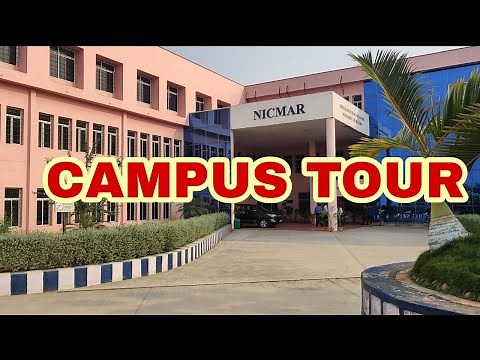 NICMAR HYDERABAD CAMPUS TOUR.....