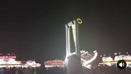 Carnival Ride Breaks Apart Mid-Spin After Mechanical Failure State Fairgrounds — This video is created using AI, and the story is for your entertainment.