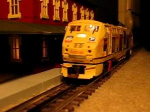 MTH Amtrak USPS Celebrate The Century Express Genesis Freight Yard Sounds