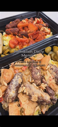 Ramadan Special Menu at Fresh Market for Iftar