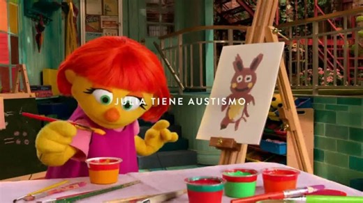 Autism Speaks TV Commercial 'Sesame Workshop: El arte ayuda a expresarse'